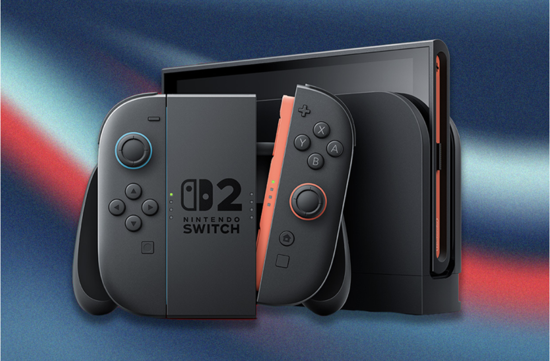 Official image of the Nintendo Switch 2.