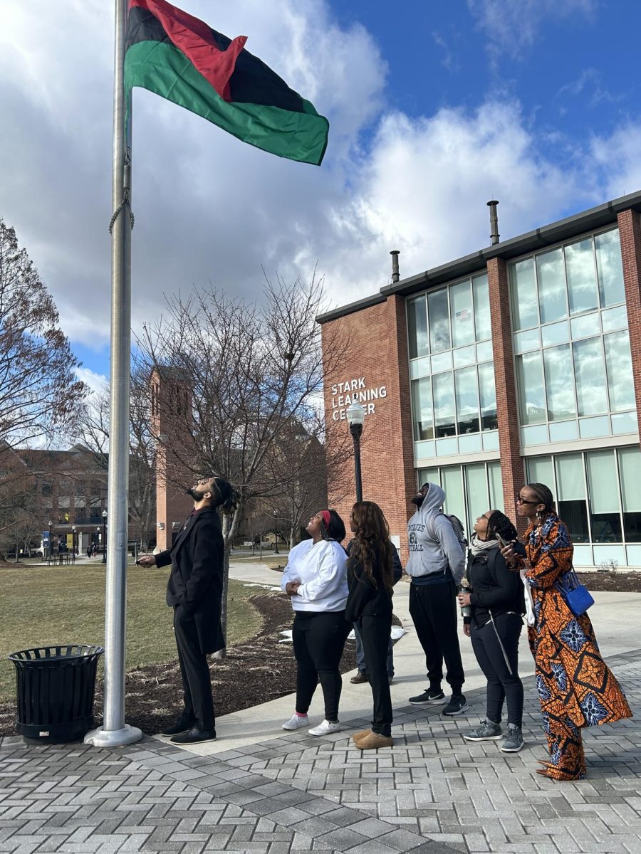 Due to an editing error, the Pan African flag was misidentified in the print edition of The Beacon. The paper regrets the error.